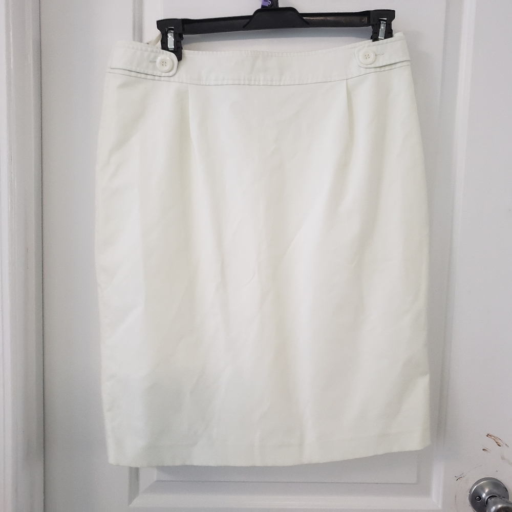 3/$20 Vertigo Paris wht straight mini skirt sz XL